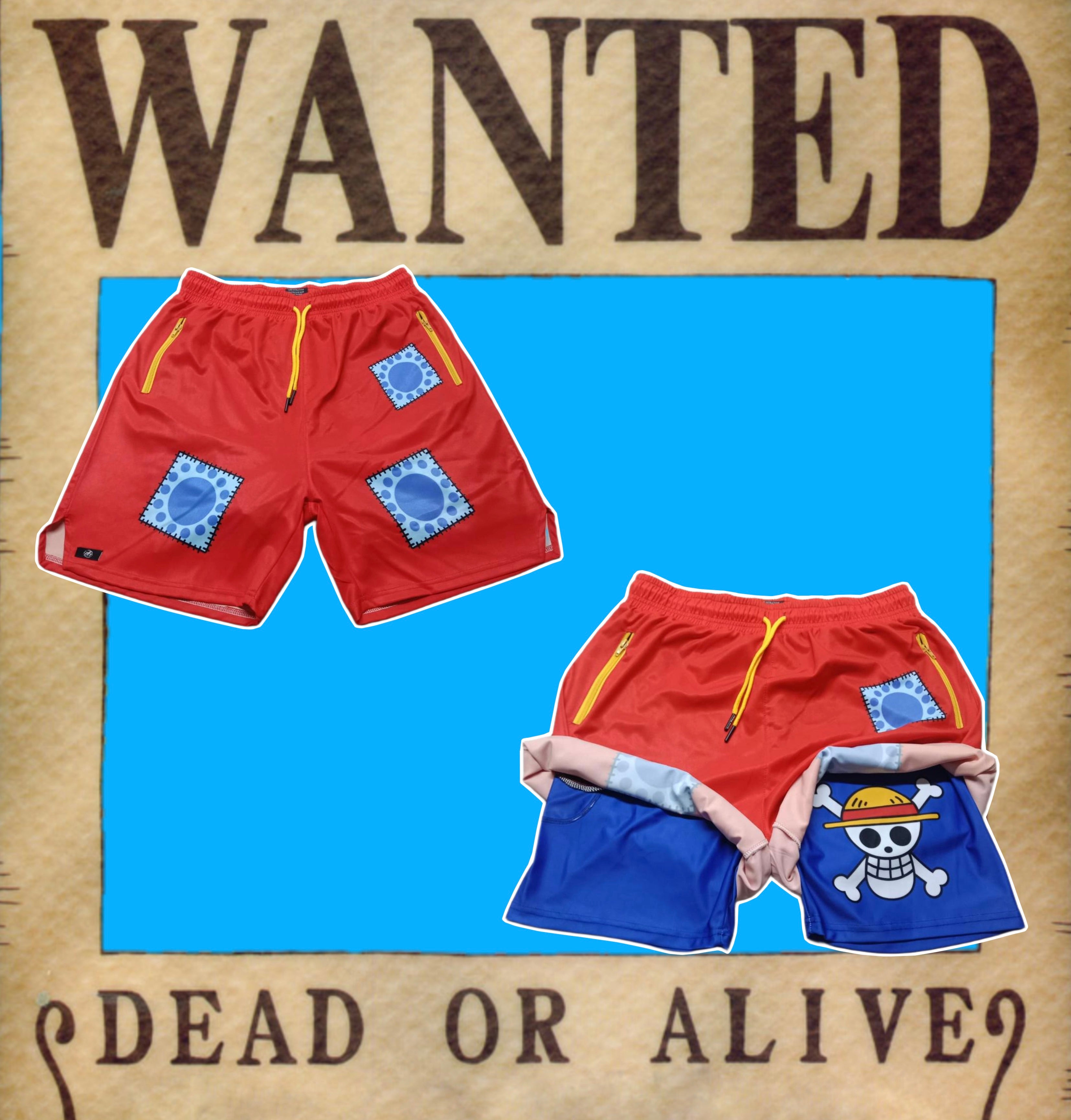 Wano pirate Captain performance shorts