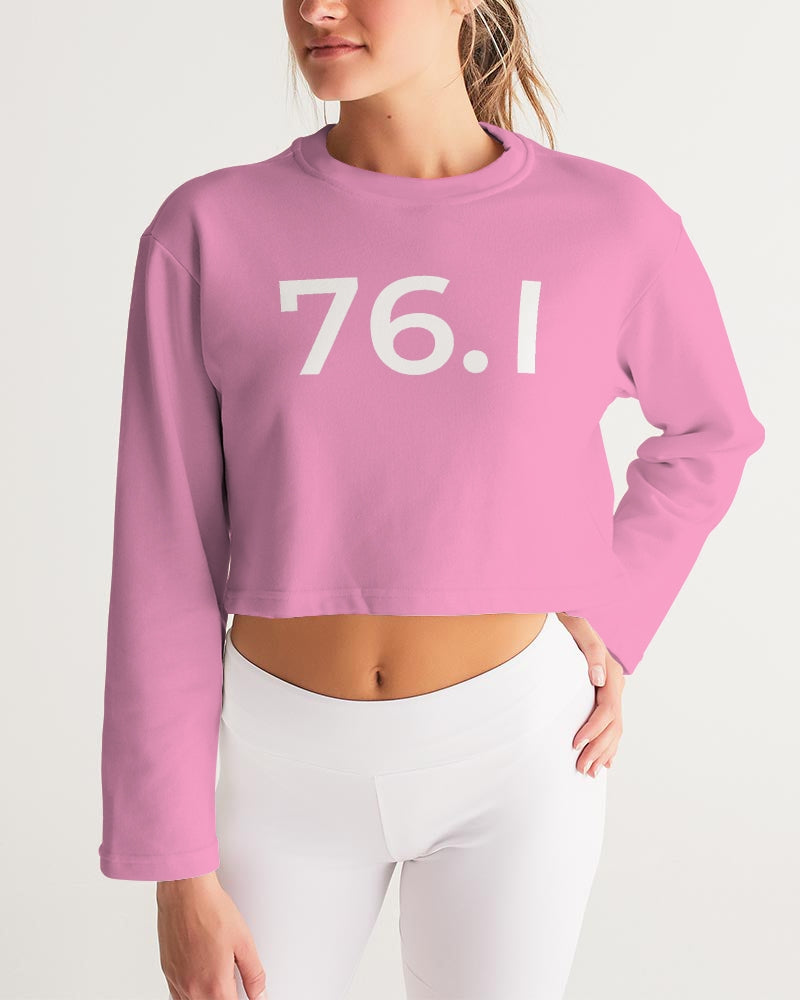 power crop sweatshirt Women's Cropped Sweatshirt