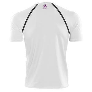 Gym Ego compression tee (white)