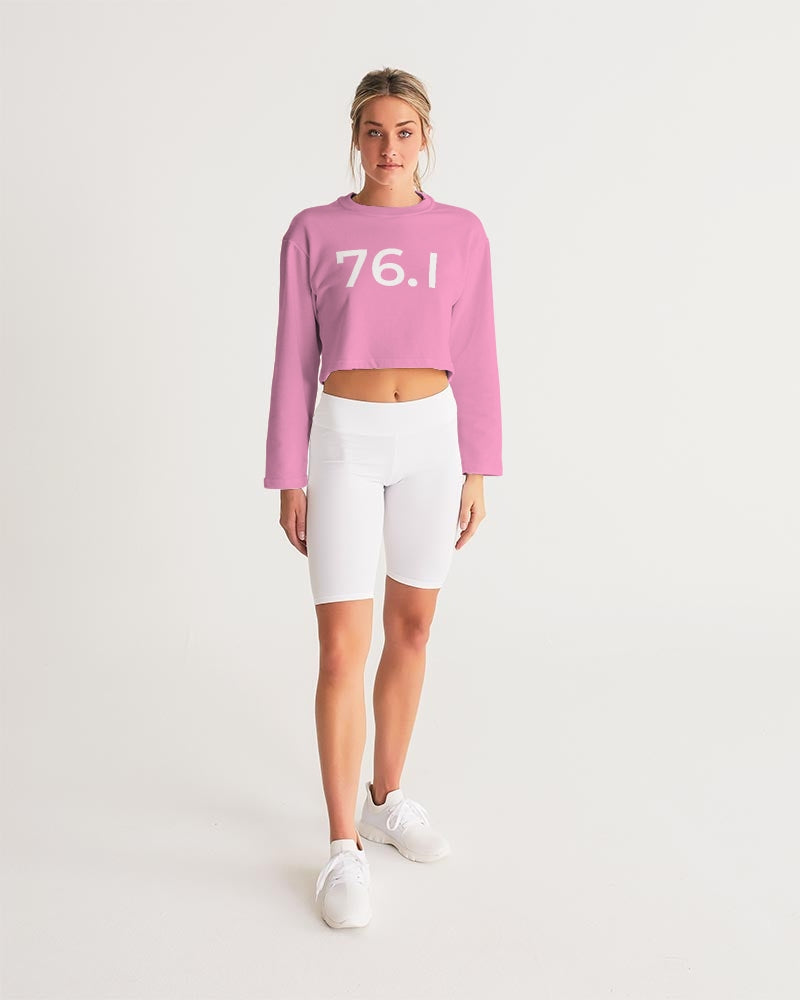 power crop sweatshirt Women's Cropped Sweatshirt