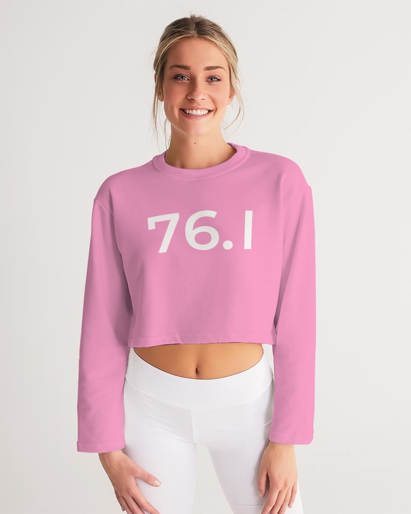 power crop sweatshirt Women's Cropped Sweatshirt